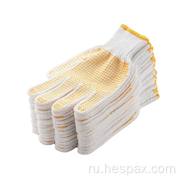 HESPAX Anti-Slip Hand Glove PVC пунктирная строительная отрасль